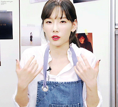 귀여운 태연.gif | 인스티즈