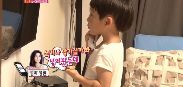 [슈퍼맨이돌아왔다] 초코빵 지켜준 엄마에게 감동한 서언이 | 인스티즈