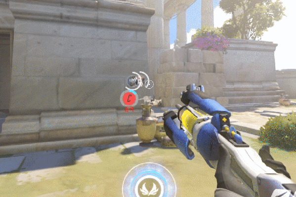 [오버워치/PTR] 메르시 부활 너프후 실전.gif | 인스티즈