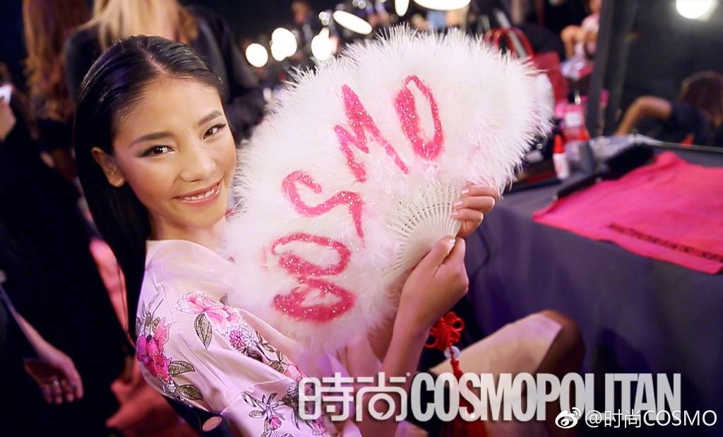 2017년 빅토리아 시크릿에 선 동양인(중국인) 모델 | 인스티즈