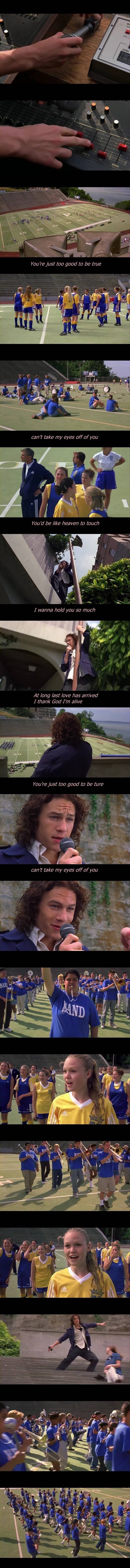 히스 레저 주연, 조셉 고든 레빗이 출연한 하이틴 영화 ＜내가 널 사랑할 수 없는 10가지 이유＞ - 7 | 인스티즈