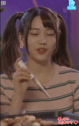 [다이아] 170511 V앱 주은 스페셜 GIF | 인스티즈