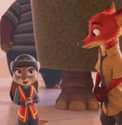 [주토피아X잘못된만남] 멍청한 토끼와 교활한 여우의 사랑.gif (망상주의) | 인스티즈