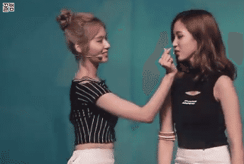 미나 귀여워하고 놀리고 괴롭히는 사나 모음.gif | 인스티즈