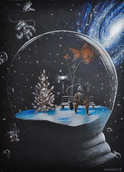 정신병을 우주그림으로 표현한다면?.jpg | 인스티즈