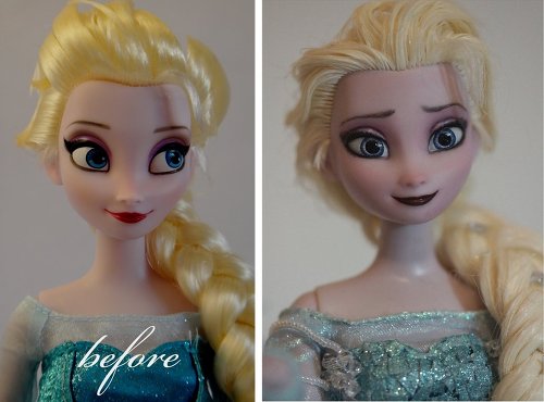 금손 양덕들의 인형 리페인팅 (feat. 디즈니 인형) | 인스티즈