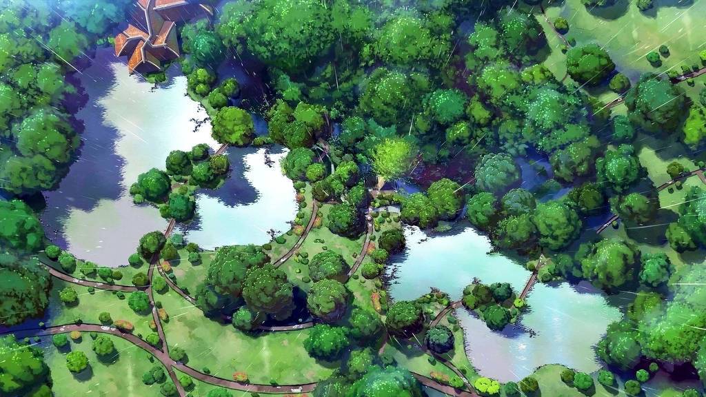 신카이 마코토 언어의 정원 고화질 배경화면 | 인스티즈