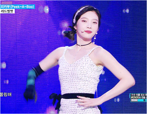 오늘자 음악중심 레드벨벳 조이.gif | 인스티즈