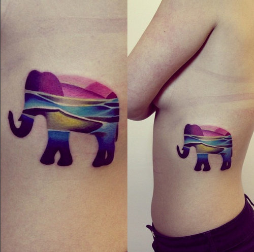 내가 아는거랑은 달라서 놀란 색타투 | 인스티즈