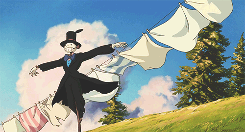 하울의 움직이는 성 분위기_gif | 인스티즈