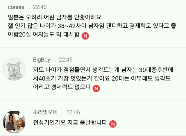 남자들이 생각하는 여자,남자의 외모 전성기(+남녀별 끌리는 이성의 나이) | 인스티즈