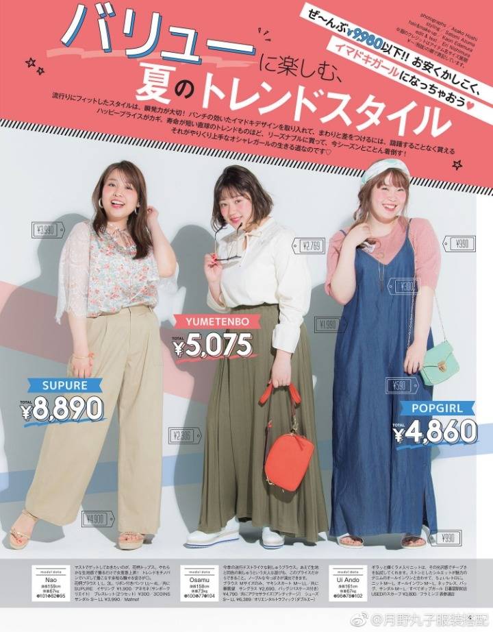 일본패션잡지의 66사이즈 이상 독자들을 위한 코디.jpg | 인스티즈