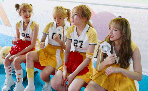 우주소녀 HAPPY 뮤비 메이킹 필름 루다 움짤 | 인스티즈