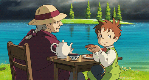 하울의 움직이는 성 분위기_gif | 인스티즈