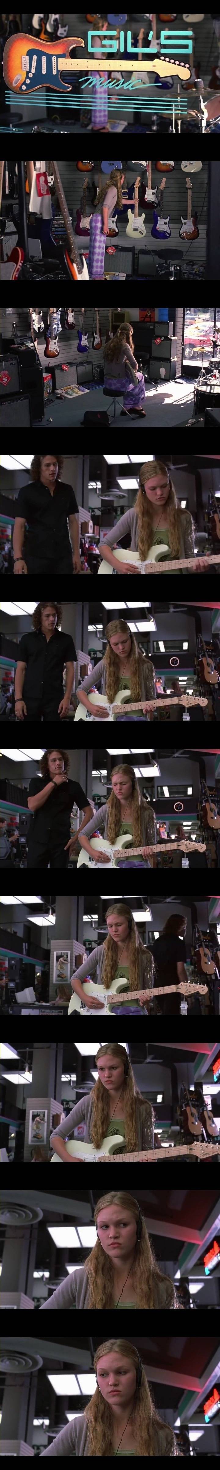 히스 레저 주연, 조셉 고든 레빗이 출연한 하이틴 영화 ＜내가 널 사랑할 수 없는 10가지 이유＞ - 7 | 인스티즈