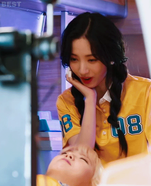 우주소녀 HAPPY 뮤비 메이킹 필름 루다 움짤 | 인스티즈