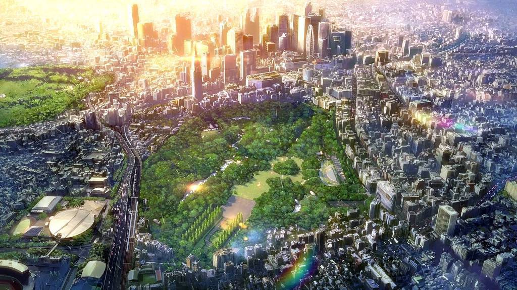 신카이 마코토 언어의 정원 고화질 배경화면 | 인스티즈