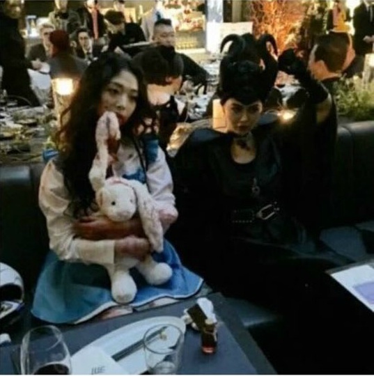 설리 SM 할로윈 파티 사진.jpg | 인스티즈