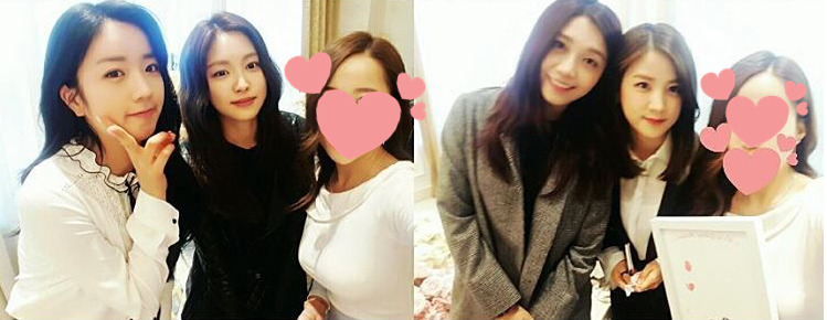 오늘자 친언니 결혼식간 에이핑크 초롱이 | 인스티즈