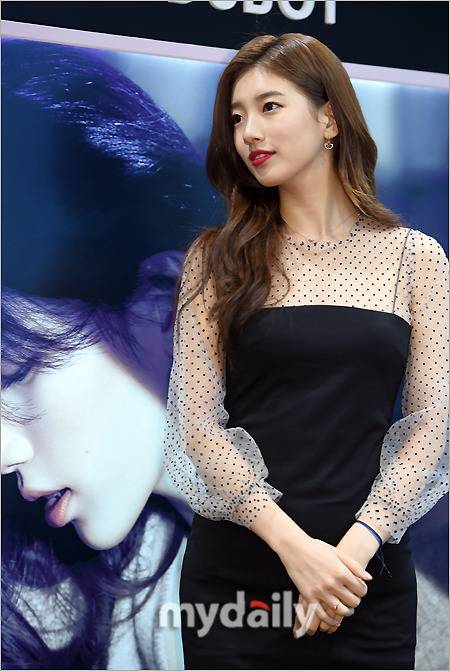 180202 수지 뮤직뱅크 출근길 | 인스티즈