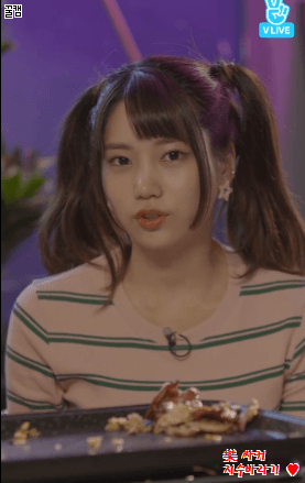 [다이아] 170511 V앱 주은 스페셜 GIF | 인스티즈