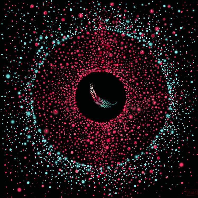 반고흐의 작품이 떠오르는 몽환적인 일러스트 | 인스티즈