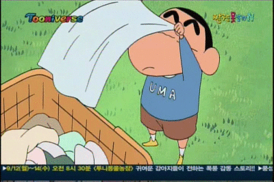 [짱구] 말썽만 부리는게 아니라 엄마를 도와 집안일 하는 짱구 | 인스티즈