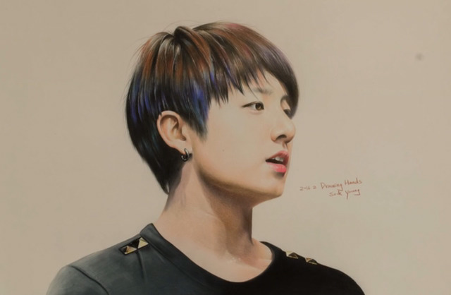 연예인 그림 그리기 (신의 손) | 인스티즈