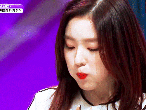 음식 먹는 모습도 이쁜 아이린.gif | 인스티즈