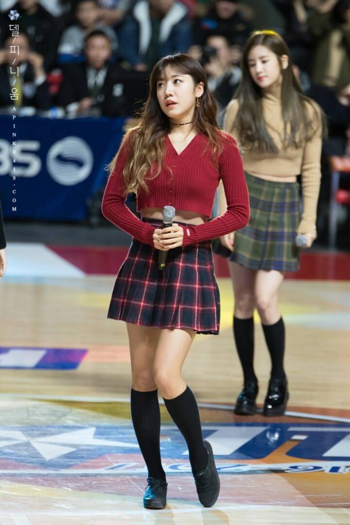 예쁜 몸매 라인을 가진 에이핑크 남주.jpgif | 인스티즈