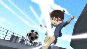 코난한테 걸리면 도망치면 안되는 이유.gif | 인스티즈