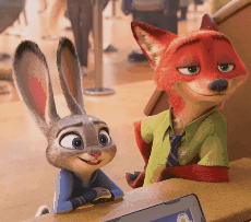 [주토피아X잘못된만남] 멍청한 토끼와 교활한 여우의 만남.gif -03- (망상주의) | 인스티즈