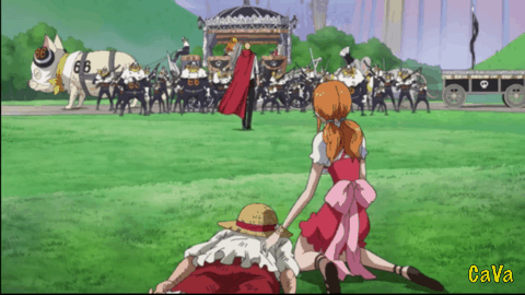 자길 구하러온 루피를 죽도록 패는 상디.gif | 인스티즈