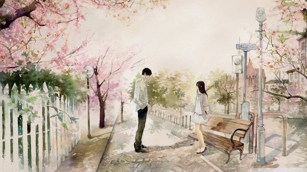  풍경위주 일러스트 배경화면 모음 | 인스티즈
