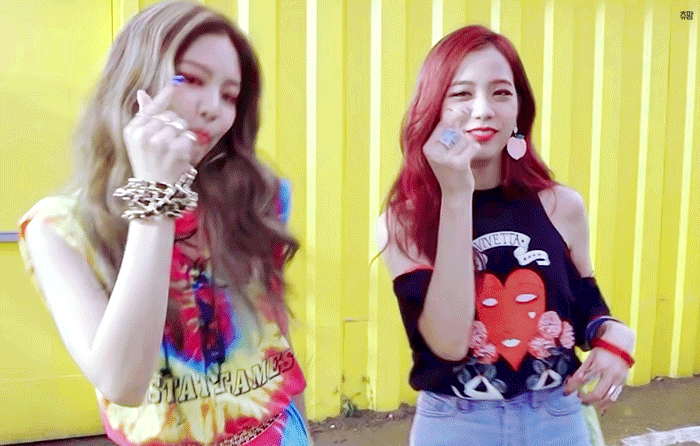 마지막처럼 MV 속 블랙핑크 지수.gif | 인스티즈