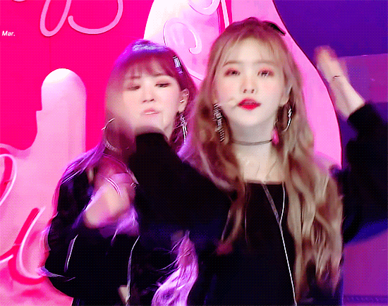 인기가요 레드벨벳.gif | 인스티즈