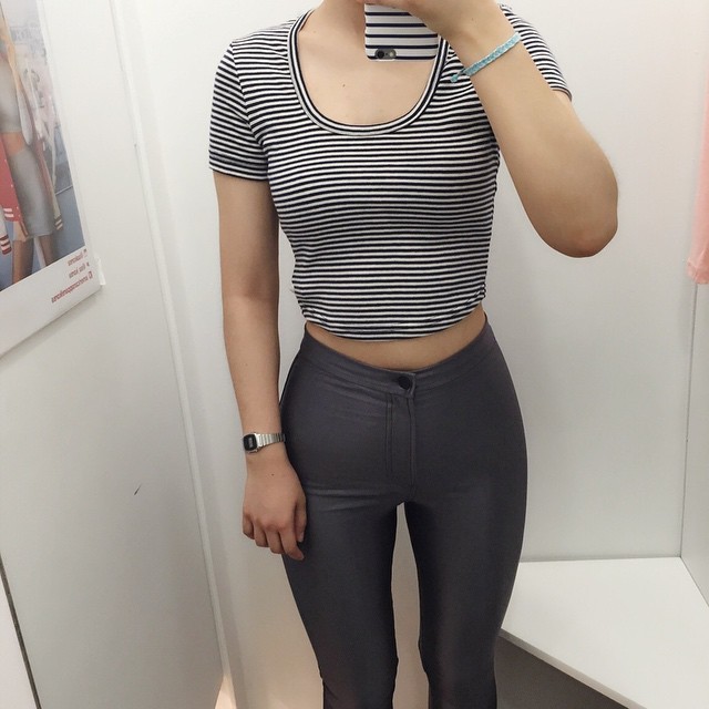 아메리칸 어패럴 입은 처자들의 패션 몸매가 ㅎㄷㄷㄷㄷㄷㄷ 호불호 甲 | 인스티즈