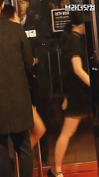 블랙미니드레스 아이린.gif | 인스티즈