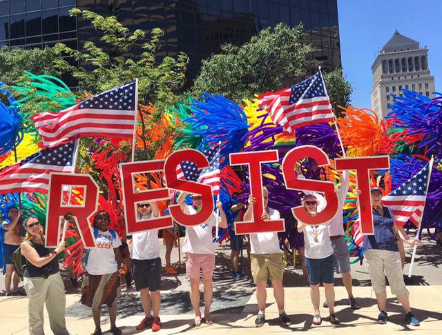 어제 뉴욕에서 진행한 퀴어 프라이드 행진 2017 | 인스티즈
