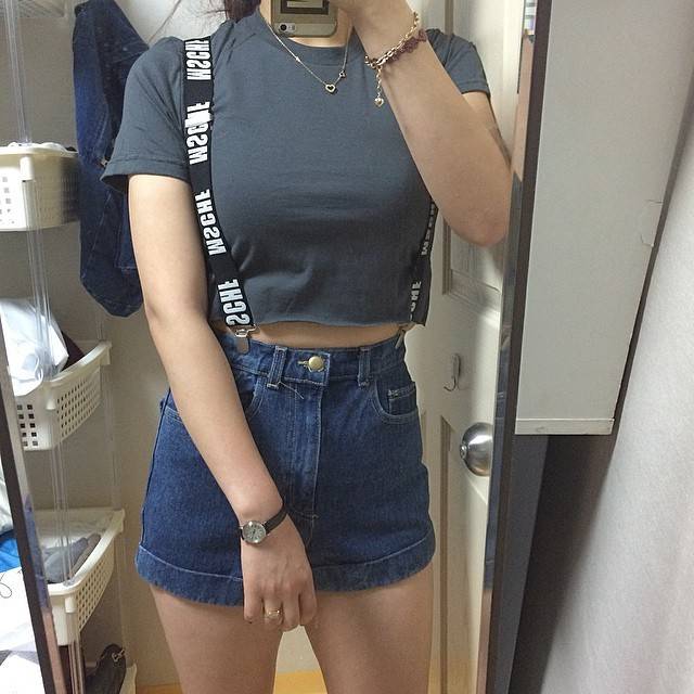 아메리칸 어패럴 입은 처자들의 패션 몸매가 ㅎㄷㄷㄷㄷㄷㄷ 호불호 甲 | 인스티즈