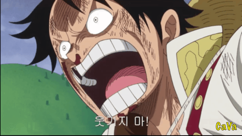 자길 구하러온 루피를 죽도록 패는 상디.gif | 인스티즈