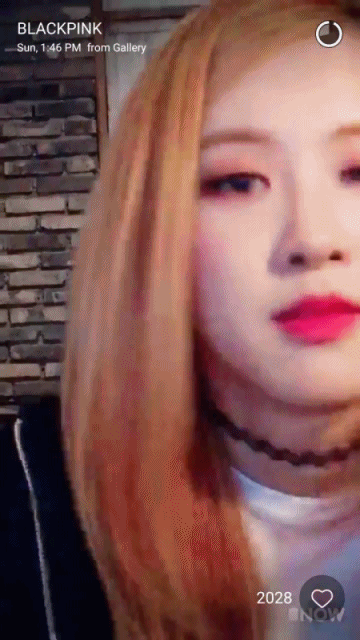 오늘자 블랙핑크 스노우.gif | 인스티즈