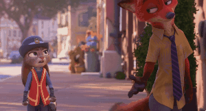 [주토피아X잘못된만남] 멍청한 토끼와 교활한 여우의 만남 -02-.gif (망상주의) | 인스티즈