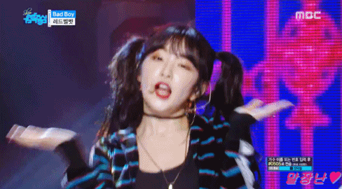 지난주 쇼음악중심에서 정말 이뻤던 아이린.gif(데이터주의) | 인스티즈