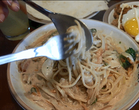 색다른 오리고기! 훈제오리 까르보나라 gifjpg | 인스티즈