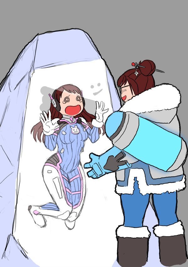 오버워치 메이의 하이라이트 장면...어쩌면 이런 느낌일수도 | 인스티즈