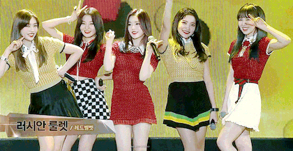 걸그룹 레드벨벳 단체 움짤 | 인스티즈