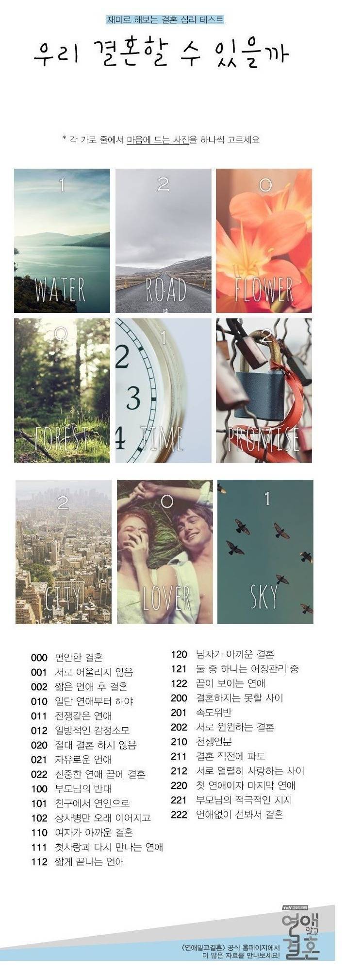 내가 결혼 할 수 있을지 알아보는 심리테스트.jpg | 인스티즈