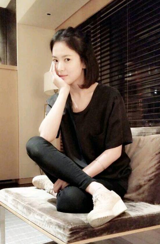 송혜교 단발 | 인스티즈