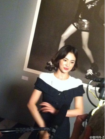 송혜교 단발 | 인스티즈